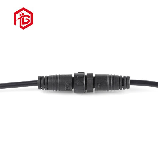 M14 2-pin 4-pin stikkabel Strømstik PVC/gummi/nylon