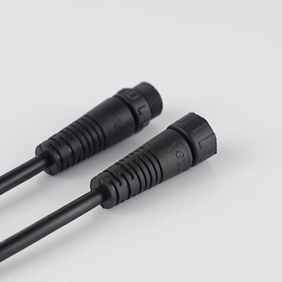 Industriel cirkulær IP67 Vandtæt M12 Nylon 4-benet stik