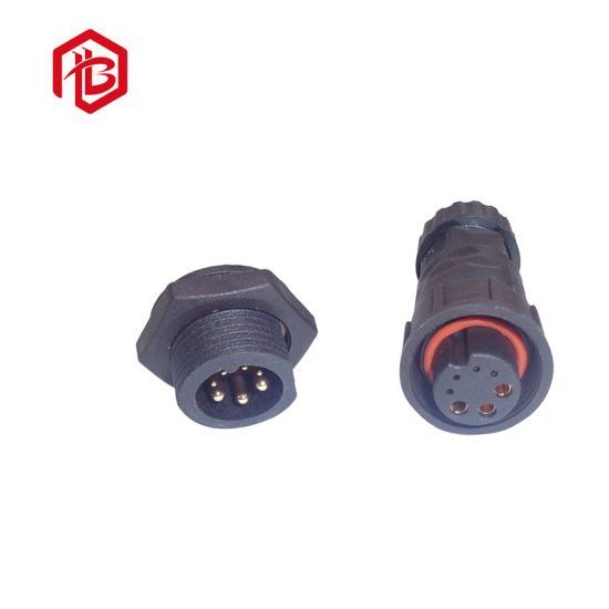 IP68 Power Wire Panel Mount 5-pin IP68 vandtæt stik