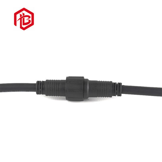 Bett LED Strip Kabel 2pin M19 Nylon IP68 vandtæt stik