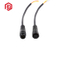 M12 Nylon 2pin 3pin 4pin han hun vandtæt stik