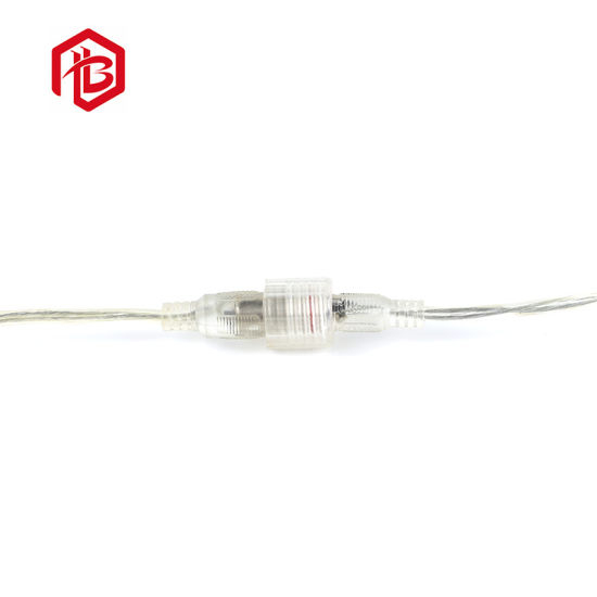 Sort Hvid Kabelstørrelse 2*0,3mm PVC DC-stik